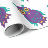 Papier Cadeau Chouettes (Coin rond)