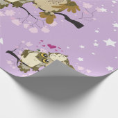 Papier Cadeau chouettes de luv burd (Coin)