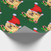 Papier Cadeau Chow Chow Noël (Coin)