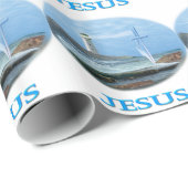 Papier Cadeau chrétien (Coin rond)