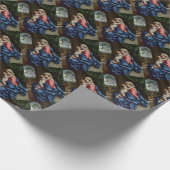 Papier Cadeau Chrétien Child Embracing His Mother (Coin)