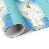 Papier Cadeau Chrétien inspiré (Coin rond)