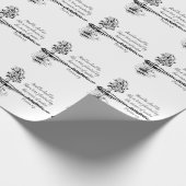 Papier Cadeau Christian Bible Encouraging Scripture Psalm 1:3  (Coin)