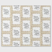 Papier Cadeau Christian Music Lord Allumage éternel cadeau (Plat)