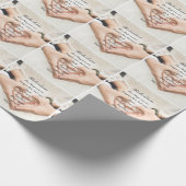 Papier Cadeau Christian Scripture Mariage Photo (Coin)