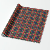 Papier Cadeau Christie Clan Tartan (Déroulé)