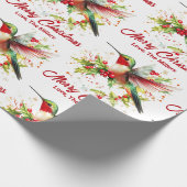 Papier Cadeau Christma Thème Colibri (Coin)