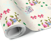 Papier Cadeau  Christmas   (Coin rond)