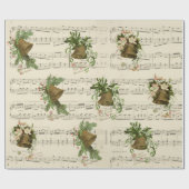 Papier Cadeau Christmas Bell Music (Plat)