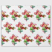 Papier Cadeau Christmas Bells (Plat)