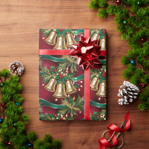 Papier Cadeau Christmas Bells