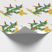 Papier Cadeau Christmas Cactus (Coin)