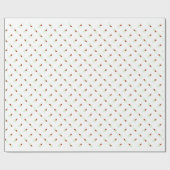 PAPIER CADEAU "CHRISTMAS CHEER POM-POM GIRL TOP (Plat)