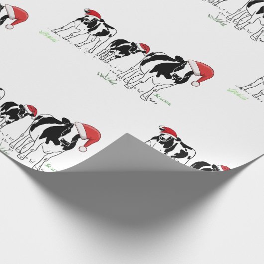 Papier Cadeau Christmas Cows (Coin)