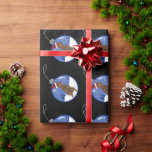 Papier Cadeau Christmas Doberman Pinscher<br><div class="desc">Noël Vacances Doberman Pinscher</div>