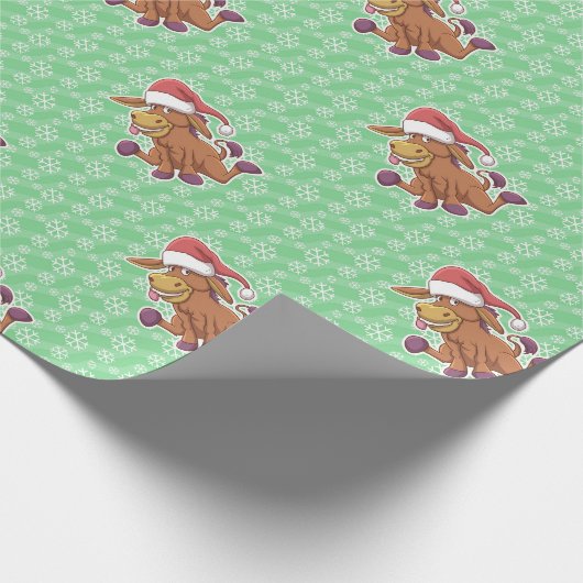 Papier Cadeau Christmas Donkey (Coin)
