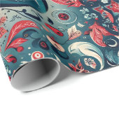 Papier Cadeau Christmas Elegance n27 (Coin rond)