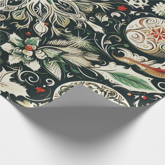 Papier Cadeau Christmas Elegance n32 (Coin)