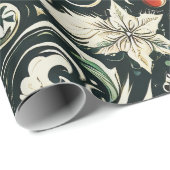 Papier Cadeau Christmas Elegance n32 (Coin rond)
