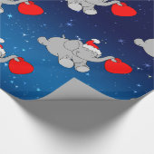 Papier Cadeau Christmas Elephant (Coin)