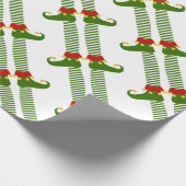 Papier Cadeau Christmas Elves Motif Festif Festif (Coin)