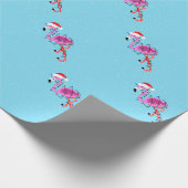 Papier Cadeau Christmas Flamingo (Coin)