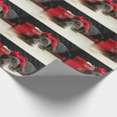 Papier Cadeau Christmas german shorthred pointer (Coin)