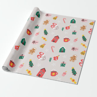 Papier Cadeau Christmas Gift Wrapping Paper