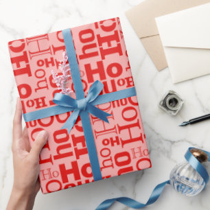 Papier Cadeau Christmas Ho ho ho ho