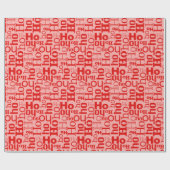 Papier Cadeau Christmas Ho ho ho ho (Plat)