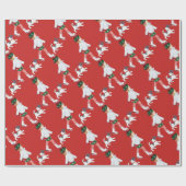 Papier Cadeau christmas-ice-skating (Plat)