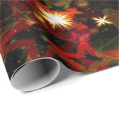 Papier Cadeau Christmas Lights (Coin rond)