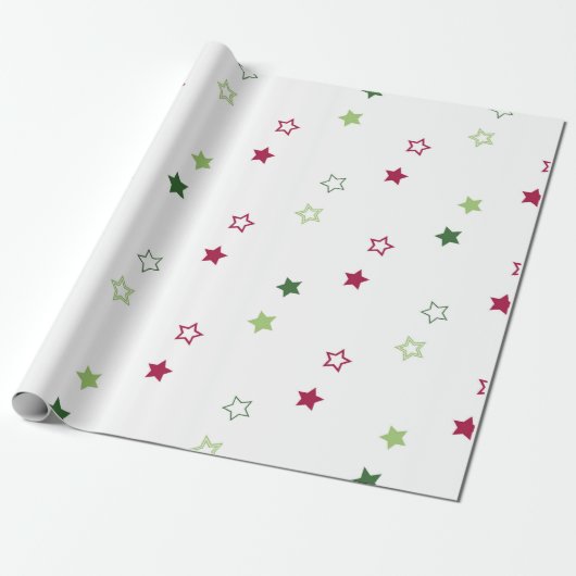 Papier Cadeau Christmas pattern (Déroulé)