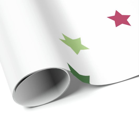 Papier Cadeau Christmas pattern (Coin rond)