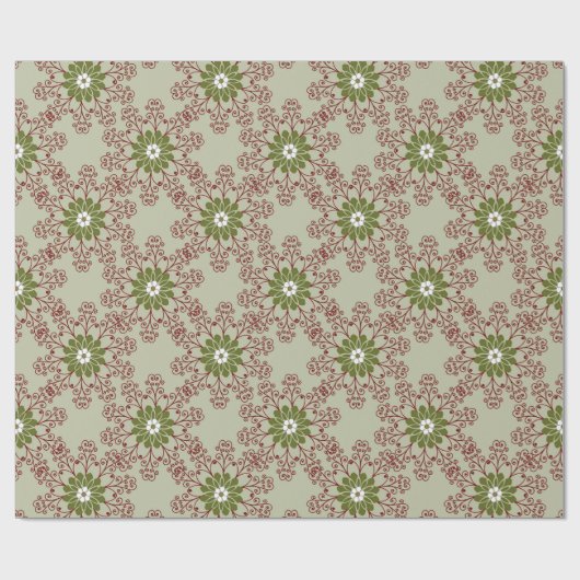 Papier Cadeau Christmas pattern backgrounds seamless surface pat (Plat)