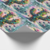 Papier Cadeau Christmas Saguaro Cactus Whimsical Decoupage (Coin)