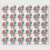 Papier Cadeau Christmas Santa Hand 67 6 7 (Plat)