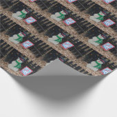 Papier Cadeau Christmas Snowman (Coin)