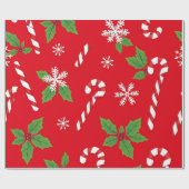 Papier Cadeau Christmas Theme Wrapping Paper (Plat)