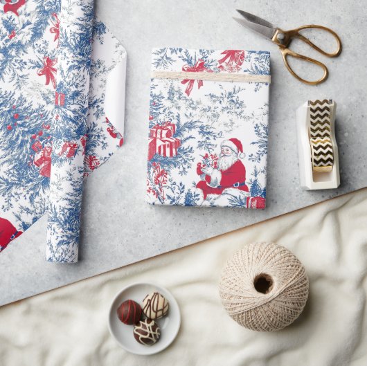 Papier Cadeau Christmas-Toile-digital-paper Chinoiseries (Artisanat)