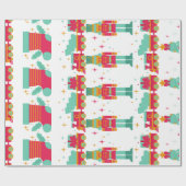 Papier Cadeau Christmas Toy Land  (Plat)