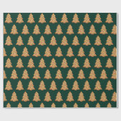 Papier Cadeau Christmas tree gift wrap (Plat)