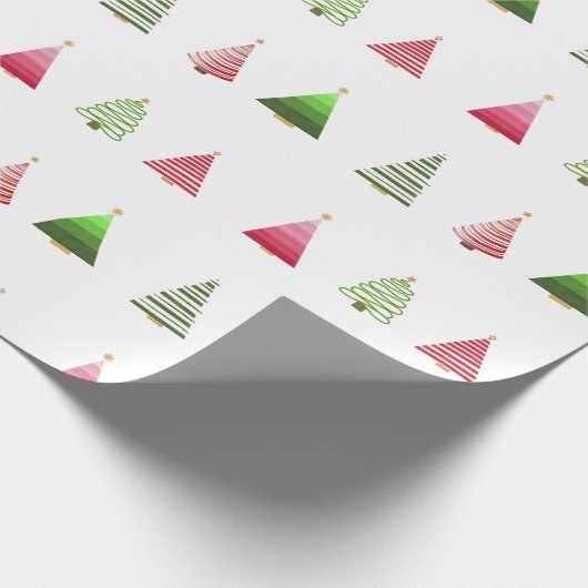 Papier Cadeau Christmas Tree Wrapping Paper (Coin)