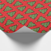 Papier Cadeau Christmas Tree Wrapping Paper (Coin)