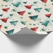 Papier Cadeau Christmas trees (Coin)