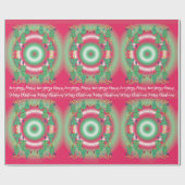 Papier Cadeau Christmas Trees Wrapping Paper (Plat)