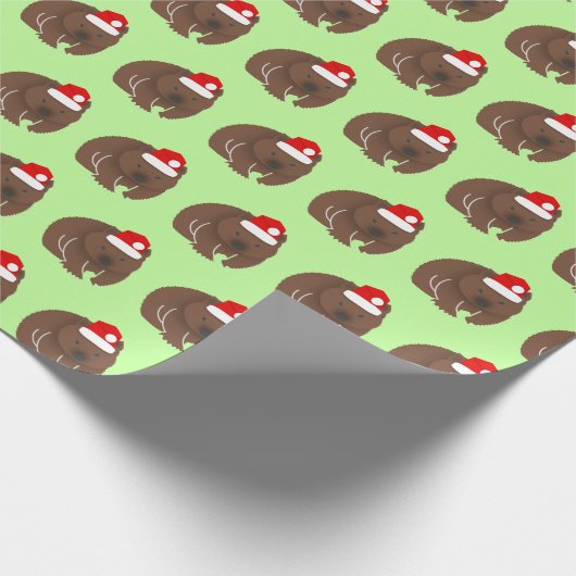 Papier Cadeau Christmas Wombat (Coin)