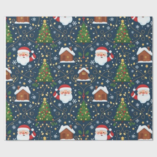 Papier Cadeau Christmas Wrapping Paper (Plat)