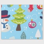 Papier Cadeau Christmas wrapping paper (Plat)