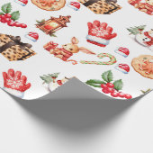 Papier Cadeau Christmas wrapping paper in Harmony (Coin)